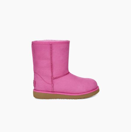 UGG Classic II Weather Short Pink Boots for Toddlers (GQXD53461)